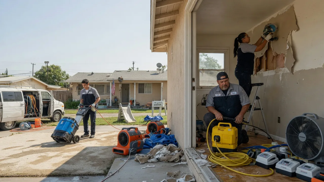 Water Damage Restoration in Modesto, CA near me